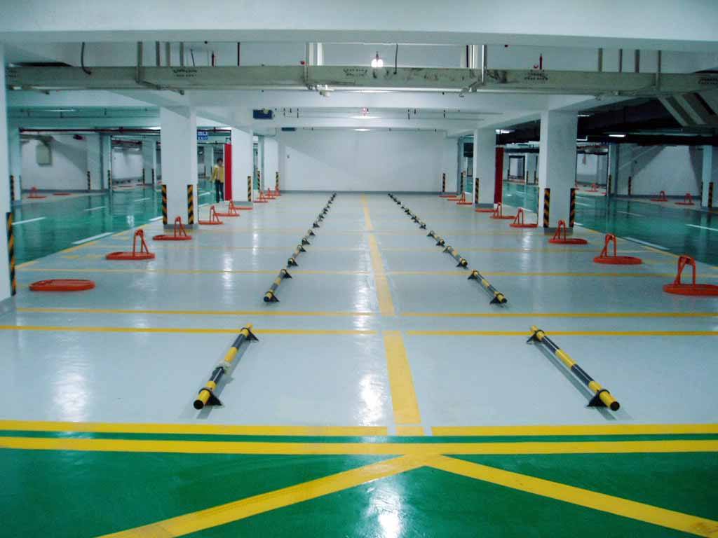 重庆停车场车位划线厂家|地下车库划线厂家价格 